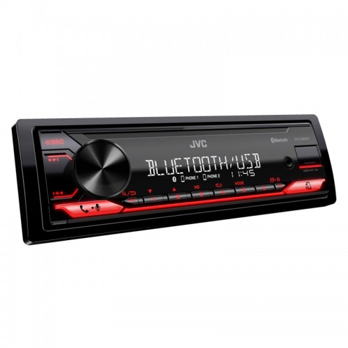 Radio Usb Bluetooth JVC KD-X282BT 4x50 Watt MP3 / Aux Κόκκινο Χρώμα