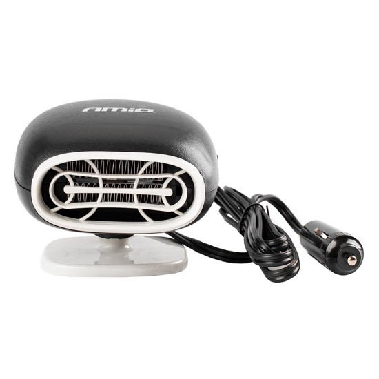 Αερόθερμο Αναπτήρα Αυτοκινήτου 12 Volt 150 Watt 13 Amper Μαύρο / Άσπρο Χρώμα Amio 02900 , CH-09