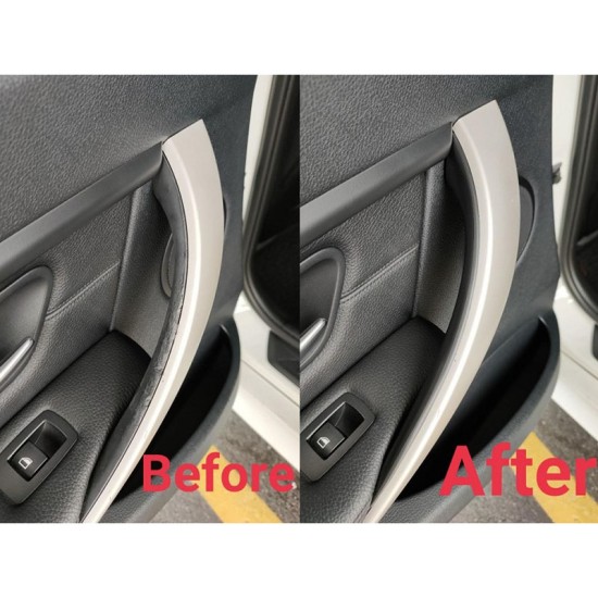 Χειρολαβή Πόρτας Εσωτερική (Κάλυμμα) Για Bmw 3 F30 / F31 11-18 Εμπρός & Πίσω Δεξιά 1 Τεμάχιο Μαύρο