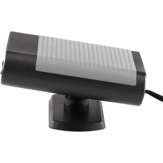 Αερόθερμο Αναπτήρα Αυτοκινήτου 12 Volt 150 Watt Μαύρο/Γκρι Χρώμα 15273