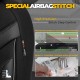 Καλύμματα Αυτοκινήτου Otom Individual Design Universal Jacquard / Rachel / Δερματίνη Σετ Εμπρός / Πίσω 11 Τεμαχίων Μαύρο Με Γκρι Ραφές IND-202