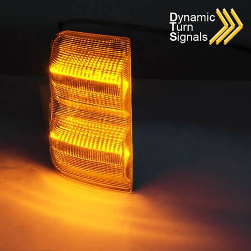 Φλας Καθρέπτη Για  Peugeot Boxer 06-18 / Fiat Ducato 06-18 / Citroen Jumper 06-18 Dynamic Φιμέ 2 Τεμάχια