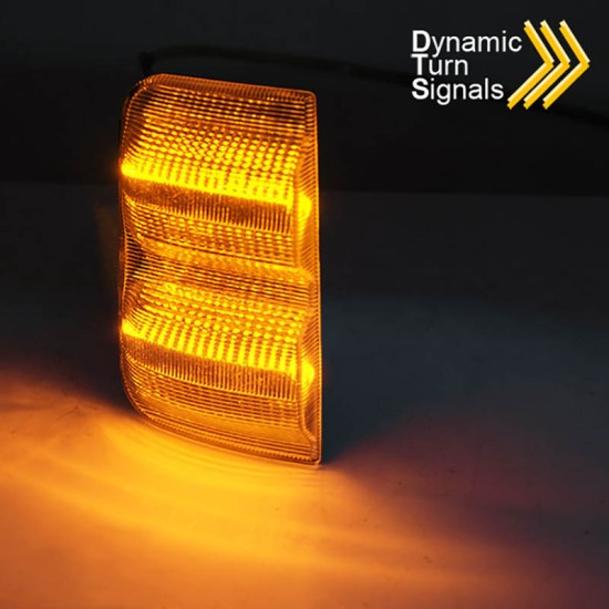 Φλας Καθρέπτη Για  Peugeot Boxer 06-18 / Fiat Ducato 06-18 / Citroen Jumper 06-18 Dynamic Φιμέ 2 Τεμάχια