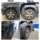 Πλαϊνά Φτερά Τροχών Για Dacia Duster 2018-2021 & Τριμ Πόρτας Σετ 14 Τεμαχίων
