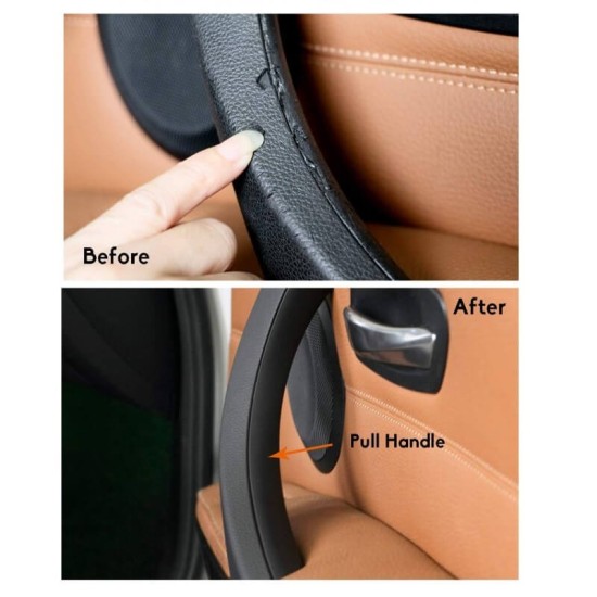 Χειρολαβή Πόρτας Εσωτερική Για Bmw 3 E90 / E92 / E93 Εμπρός & Πίσω Αριστερά Έξω Κομμάτι 1 Τεμάχιο Μαύρο