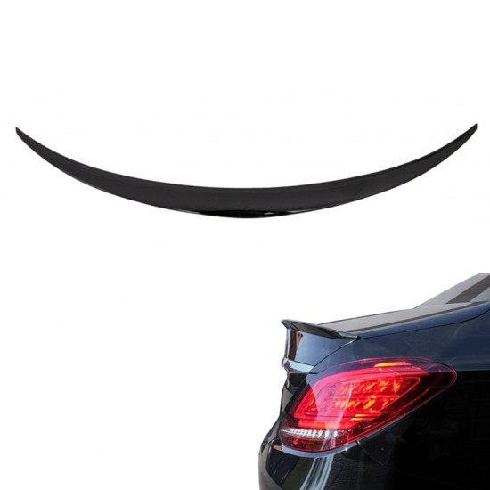 Αεροτομή Πορτ Παγκάζ Για Mercedes-Benz C-Class W205 Sedan 14-21 Amg Look Lipspoiler Abs Πλαστικό Άβαφο