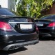 Αεροτομή Πορτ Παγκάζ Για Mercedes-Benz C-Class W205 Sedan 14-21 Amg Look Lipspoiler Abs Πλαστικό Άβαφο