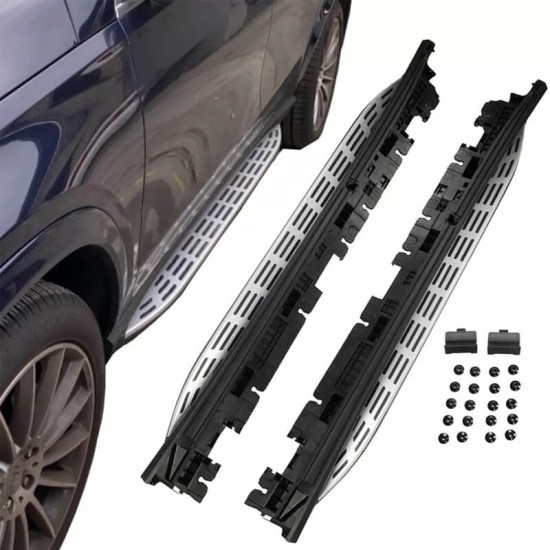 Πλαινά Σκαλοπάτια Για Mercedes-Benz GLE-Class Coupe (C167) 19+ 2 Τεμάχια