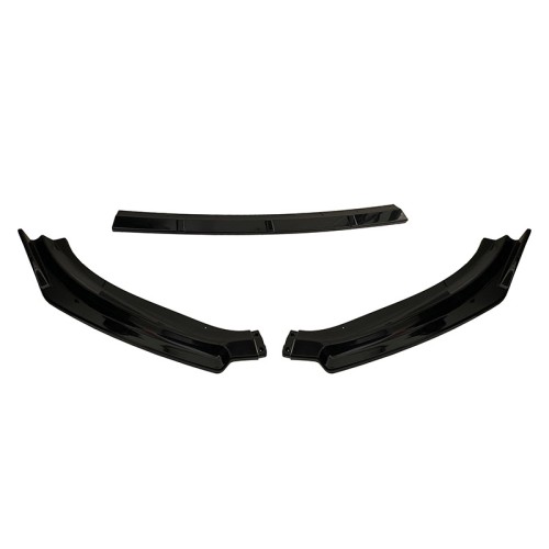 Μπροστινό Spoiler Για VW Golf VII (7) 12-17 Standard Έκδοση Μαύρο Χρώμα Από Abs Πλαστικό 3 Τεμάχια