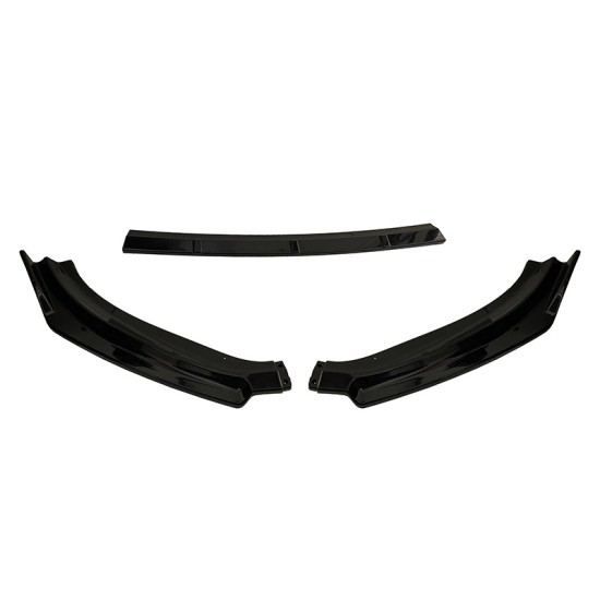 Μπροστινό Spoiler Για VW Golf VII (7) 12-17 Standard Έκδοση Μαύρο Χρώμα Από Abs Πλαστικό 3 Τεμάχια