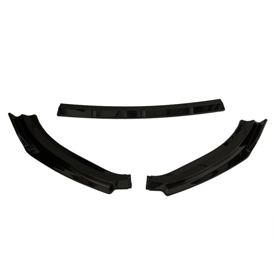 Μπροστινό Spoiler Για VW Golf VII (7) 12-17 Standard Έκδοση Μαύρο Χρώμα Από Abs Πλαστικό 3 Τεμάχια
