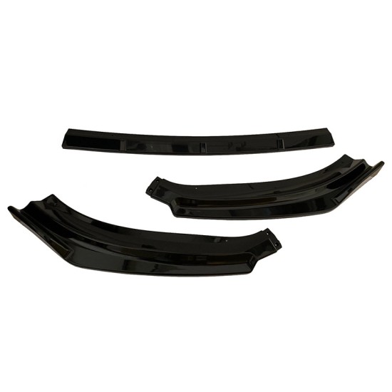 Μπροστινό Spoiler Για VW Golf VII (7) 12-17 Standard Έκδοση Μαύρο Χρώμα Από Abs Πλαστικό 3 Τεμάχια