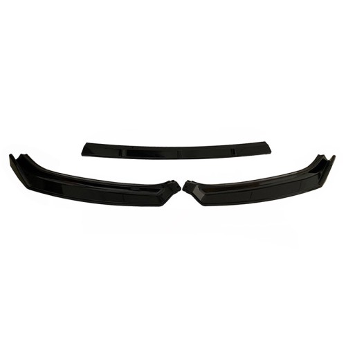 Μπροστινό Spoiler Για VW Golf VII (7.5) 17-20 Standard Έκδοση Μαύρο Χρώμα Από Abs Πλαστικό 3 Τεμάχια