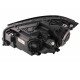 Μπροστινά Φανάρια Set Για Mercedes-Benz A-Class W176 12-18 Halogen Upgrade Σε Facelift Look Μαύρα Full Led DRL Με Μοτέρ Carner