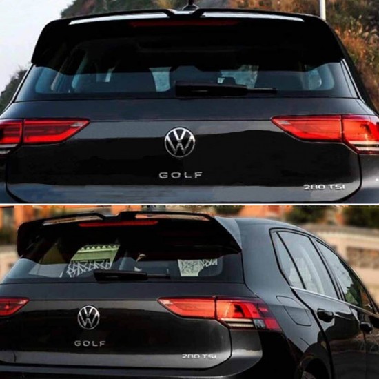 Αεροτομή Οροφής Για Vw Golf VIII (8) 20+ "Oettinger Look" Μαύρο Γυαλιστερό