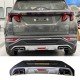 Skid Plates Προφυλακτήρων Body kit Για Εμπρός Και Πίσω Προφυλακτήρα Για Hyundai Tucson 2021+ 2 Τεμάχια