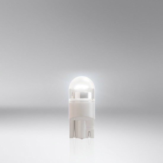 Λάμπες Led T10 12Volt 1Watt Night Breaker 6000k Osram 2825DWΝΒC-02Β 2 Τεμάχια