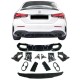 Diffuser Πίσω Προφυλακτήρα Για Mercedes-Benz A-Class W177 19+ Sedan A45 Amg Look