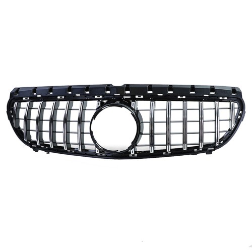 Μάσκα Για Mercedes-Benz B-Class W246 14-18 GT Amg Panamericana Look Μαύρο/Χρώμιο 1 Τεμάχιο