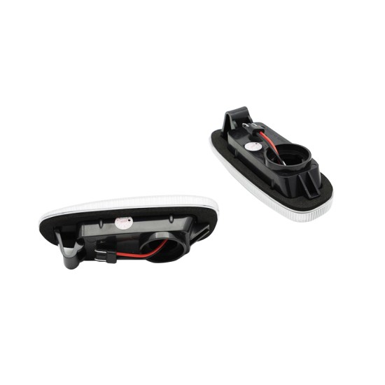 Πλαϊνά Φλας Φτερού Για Subaru Impreza 93-00  Led Dynamic Άσπρο 2 Τεμάχια