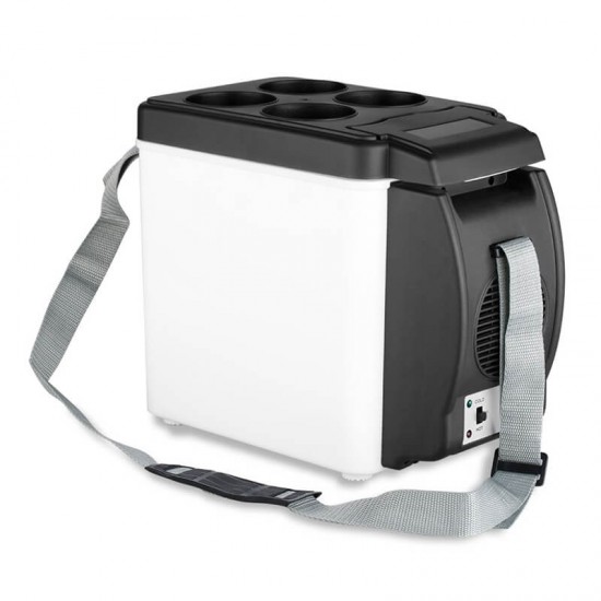 Ψυγείο Αυτοκινήτου Ηλεκτρικό 6lt DC 12V 38W  Με Λειτουργία Ψύξης Και Θέρμανσης