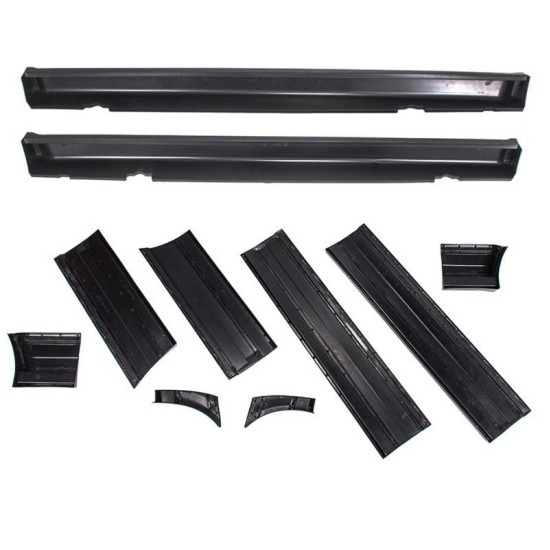 Πλαινά Μασπιέ & Τριμ Πόρτας Σετ Για Bmw 3 E30 82-94 4D M-Technik 2 Από Abs Πλαστικό 10 Τεμάχια
