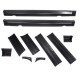 Πλαινά Μασπιέ & Τριμ Πόρτας Σετ Για Bmw 3 E30 82-94 4D M-Technik 2 Από Abs Πλαστικό 10 Τεμάχια