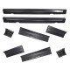 Πλαινά Μασπιέ & Τριμ Πόρτας Σετ Για Bmw 3 E30 82-94 2D M-Technik 2 Από Abs Πλαστικό 8 Τεμάχια