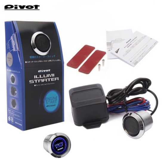 Κιτ Εκκίνησης Engine Start / Stop Pivot Illumi Starter 12V Led Μπλε