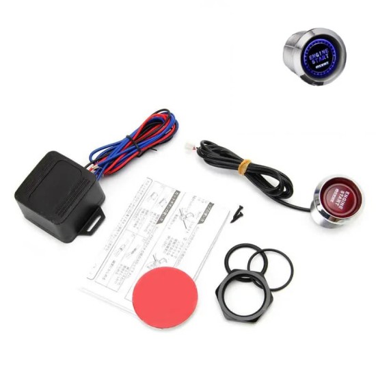 Κιτ Εκκίνησης Engine Start / Stop Pivot Illumi Starter 12V Led Μπλε