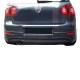 Πισινός Προφυλακτήρας Για VW Golf V (5) 03-08 R32 Look Με Εξατμίσεις Αριστερά Γυαλιστερό Μαύρο Από Abs Πλαστικό