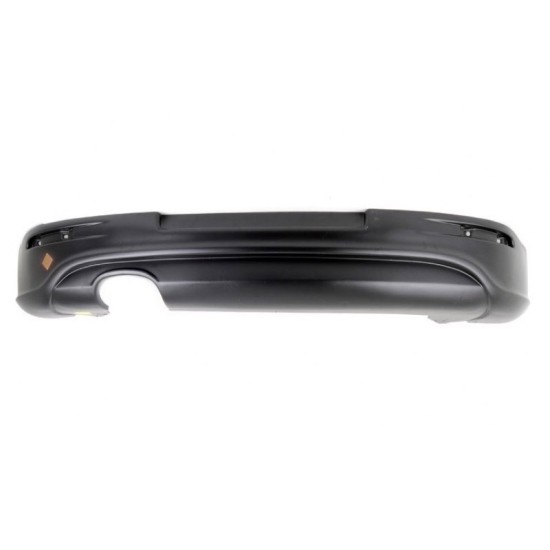 Πισινός Προφυλακτήρας Για VW Golf V (5) 03-08 R32 Look Με Εξατμίσεις Αριστερά Γυαλιστερό Μαύρο Από Abs Πλαστικό