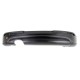 Πισινός Προφυλακτήρας Για VW Golf V (5) 03-08 R32 Look Με Εξατμίσεις Αριστερά Γυαλιστερό Μαύρο Από Abs Πλαστικό