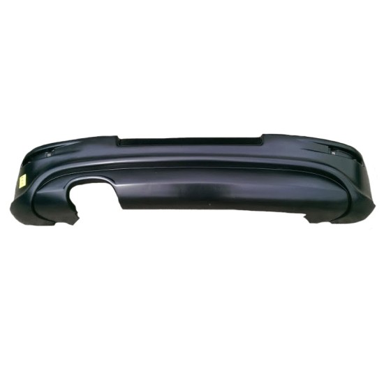 Πισινός Προφυλακτήρας Για VW Golf V (5) 03-08 R32 Look Με Εξατμίσεις Αριστερά Γυαλιστερό Μαύρο Από Abs Πλαστικό