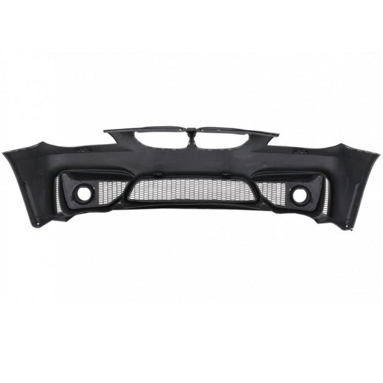 Μπροστινός Προφυλακτήρας Για Bmw 5 E60 03-10 M4 Look Με Τρύπες Για Προβολείς Ομίχλης Βαμμένος Μαύρος