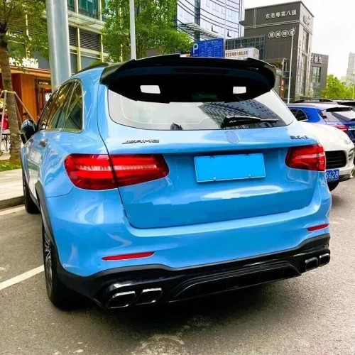 Αεροτομή Οροφής Για Mercedes-Benz GLC-Class X253 15+ Γυαλιστερή Μαύρη Από Abs Πλαστικό