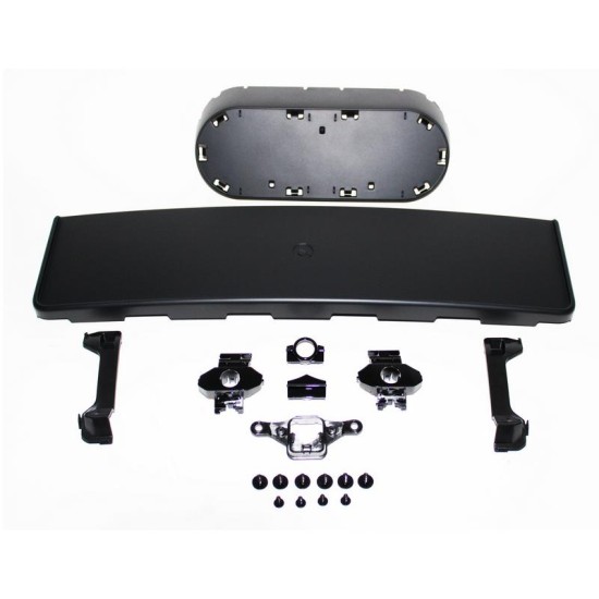 Μάσκα Για Audi A4 B9 16-19 RS4 Look Κυψελωτή Γυαλιστερό Μαύρο 1 Τεμάχιο Made in Taiwan