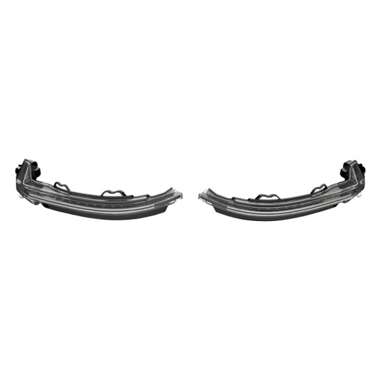 Φλας Καθρέπτη Για Audi A4 B9 15+ / A5 F5 17+  Osram Dynamic Led Canbus Μαύρο 2 Τεμάχια