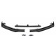Μπροστινό Spoiler Για Audi A4 B9 15-19 Γυαλιστερό Μαύρο 3 Τεμάχια