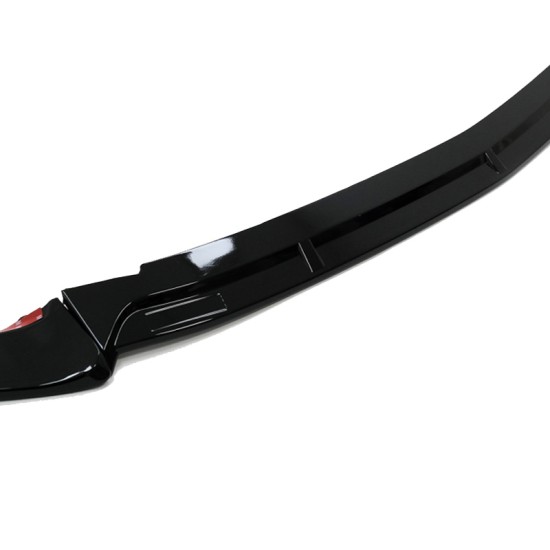 Μπροστινό Spoiler Για Mercedes-Benz E-Class W213 S213 C238 A238 Facelift (2020-Up) Amg Line Μαύρο Γυαλιστερό 3 Τεμάχια