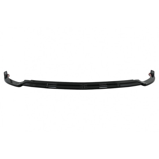 Μπροστινό Spoiler Για Mercedes-Benz E-Class W213 S213 C238 A238 Facelift (2020-Up) Amg Line Μαύρο Γυαλιστερό 3 Τεμάχια