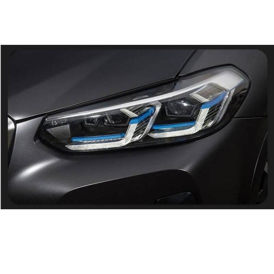 Μπροστινά Φανάρια Set Για Bmw Χ3 G01 / G08 18-22 Led Laser Style Μαύρα Carner