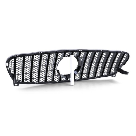 Μάσκα Για Mercedes-Benz GLA X156 13-16 Panamericana Look Μαύρο Γυαλιστερό 1 Τεμάχιο