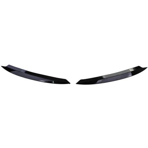 Φρυδάκια Μπροστινών Φαναριών Για VW Golf 7 12-21 Evil Eye Μαύρο Γυαλιστερό 2 Τεμάχια