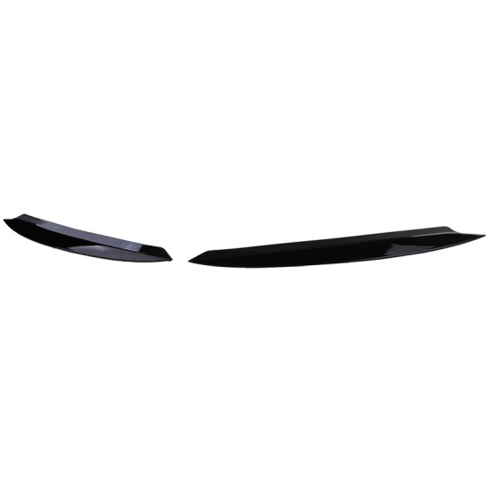 Φρυδάκια Μπροστινών Φαναριών Για VW Golf 7 12-21 Evil Eye Μαύρο Γυαλιστερό 2 Τεμάχια