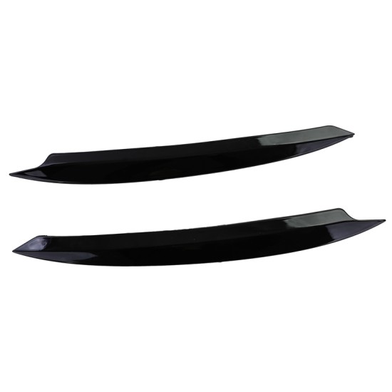 Φρυδάκια Μπροστινών Φαναριών Για VW Golf 7 12-21 Evil Eye Μαύρο Γυαλιστερό 2 Τεμάχια