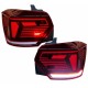 Πισινά Φανάρια Set Για Vw Polo AW 2018+ Led R-Line Look Red/Crystal