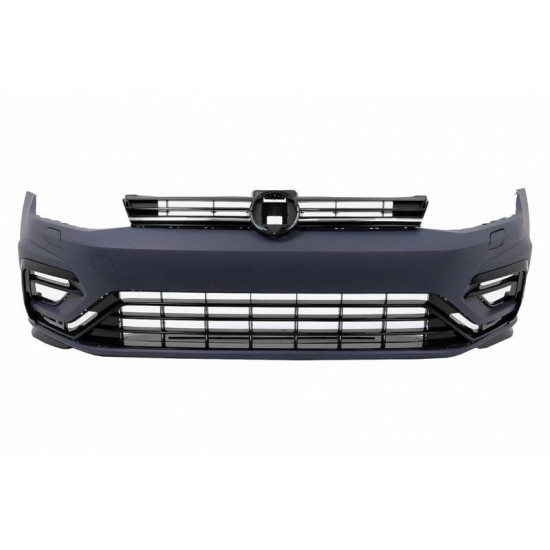 Μπροστινός Προφυλακτήρας Για VW Golf VII (7.5) 17-20 Facelift R-Look Με Μάσκα