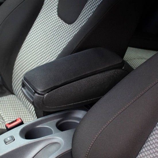 Κονσόλα Χειροφρένου Τεμπέλης  "Oem" Design Για Opel Astra J 2009-2015 Υφασμάτινος Μαύρο Χρώμα