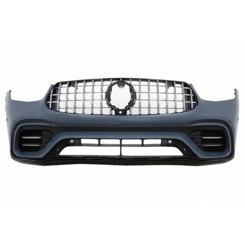 Body Kit Για Mercedes-Benz GLC Coupe Facelift C253 Sport Line (2020+) GLC63Amg Look Με Προφυλακτήρες, Μάσκα, Μπούκες, Προεκτάσεις Φτερών